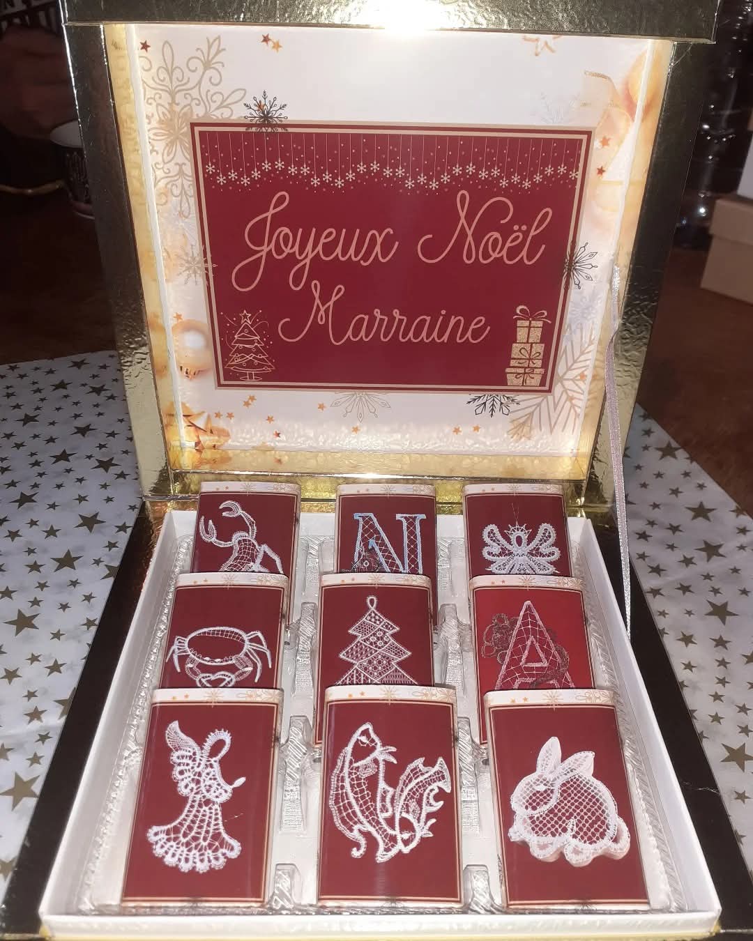 Boite Chocolats 9 Compartiments